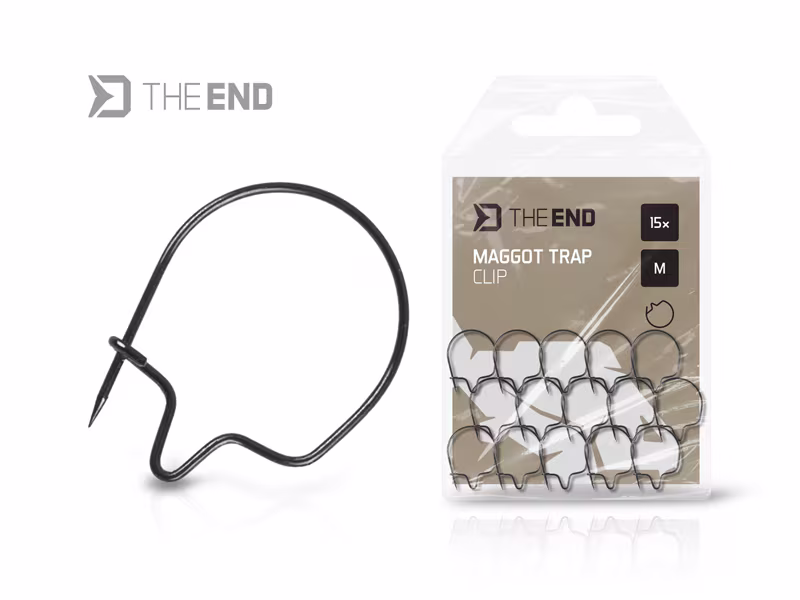 Maggot clip Delphin TheEND Maggot Trap / 15 pcs