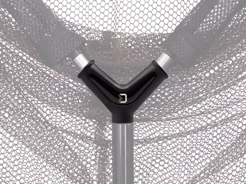 Metal connector for landing net Delphin METAL