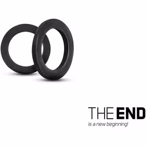 Mounting ring Delphin THE END Round RING / 30pcs