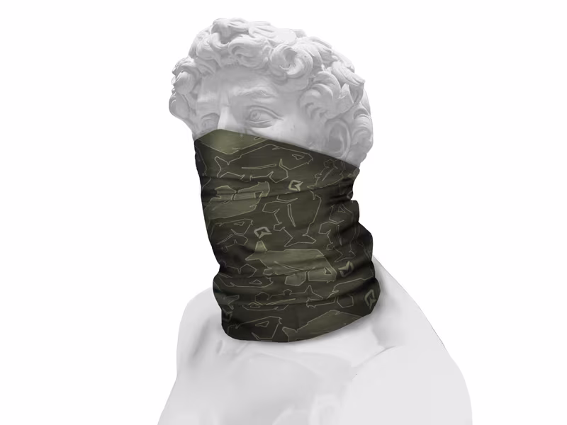 Multipurpose neck gaiter Delphin OutLINE