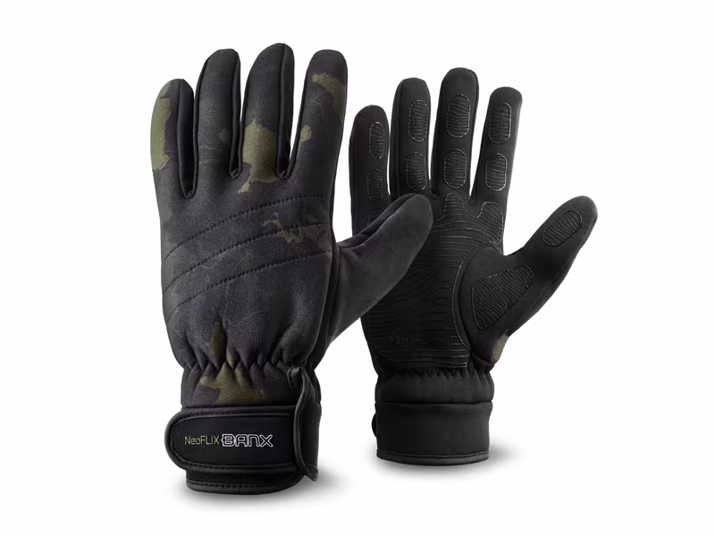 Neoprene Gloves with Lining Delphin NeoFLIX BANX