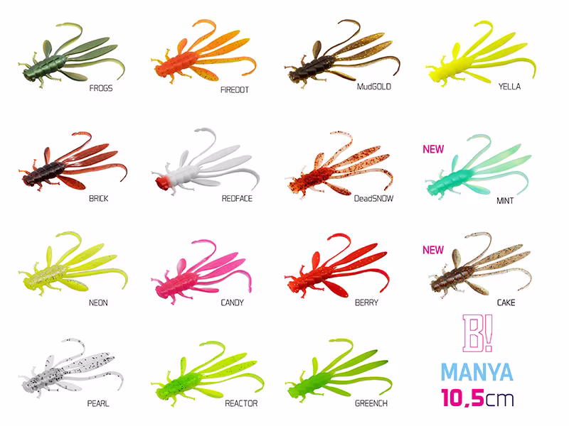 Nymfa Delphin MANYA UVs / 5pcs