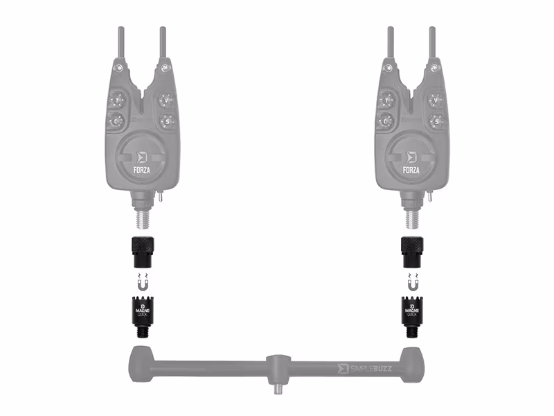 Quick release adaptor Delphin MagneQUICK / 2pcs