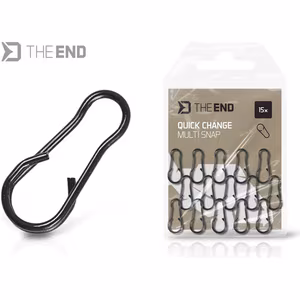 Quick swap clip Delphin TheEND Multi Snap / 15 pcs