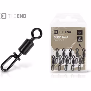 Quick swap swivel Delphin TheEND QuickS-T / 10 pcs