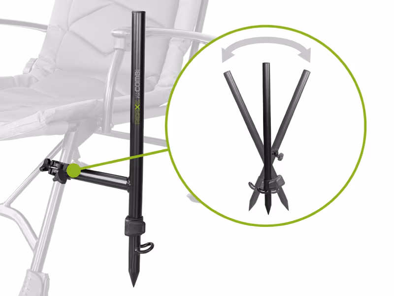 Rod holder Delphin REAXE UniFIX COMBI