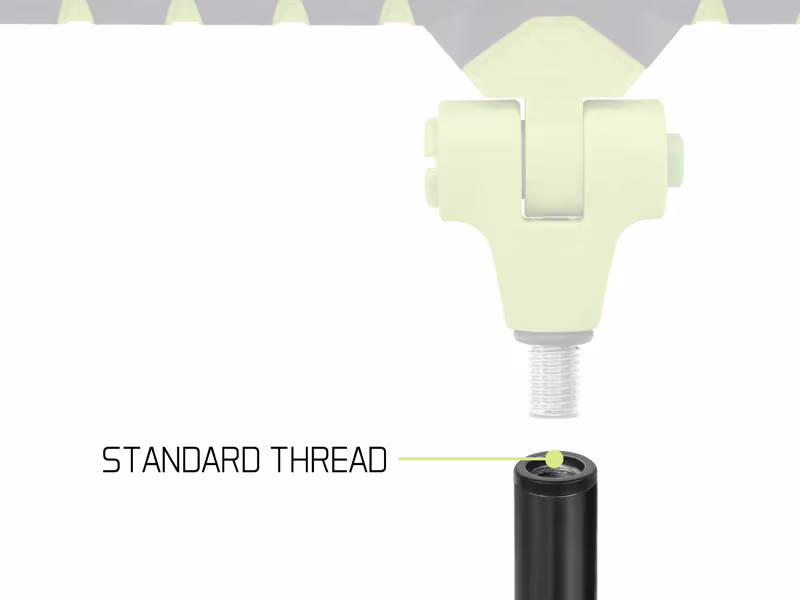 Rod holder Delphin REAXE UniFIX DUO