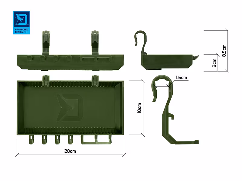 Rodpod shelf Delphin ShelfPOD / Camo