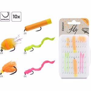 Set of artificial flies Delphin FLY / 10pcs