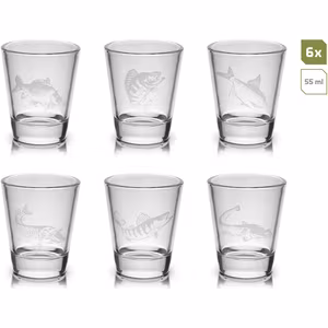 Set of shot glasses Delphin SHOTY 6-in-1