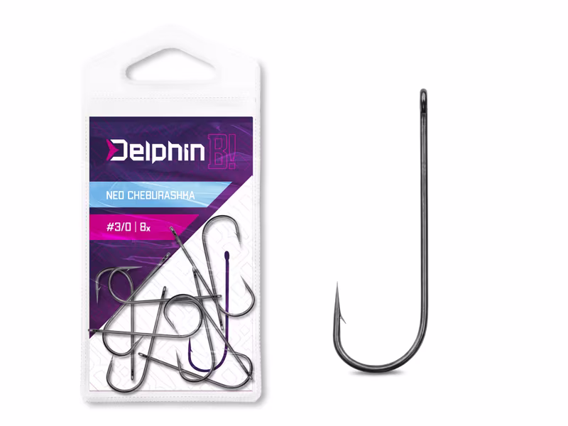 Single hook Delphin B! NEO Cheburashka / 8pcs
