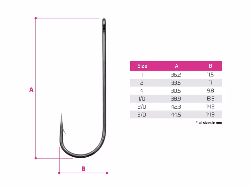 Single hook Delphin B! NEO Cheburashka / 8pcs