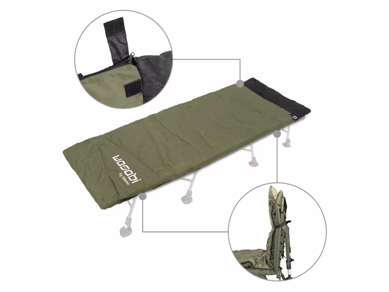 Sleeping bag Delphin WASABI