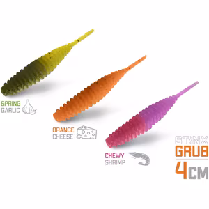 Soft lure Delphin B! StinxGRUB Garlic / 20pcs