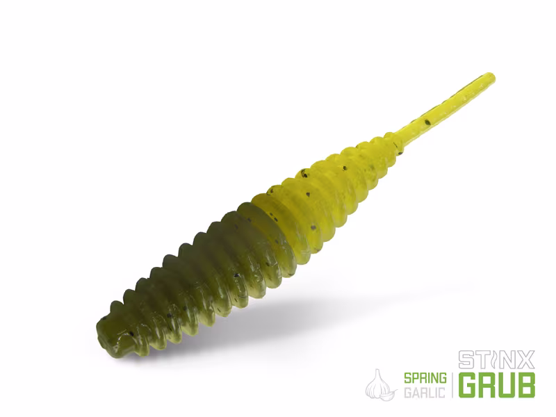 Soft lure Delphin B! StinxGRUB Garlic / 20pcs