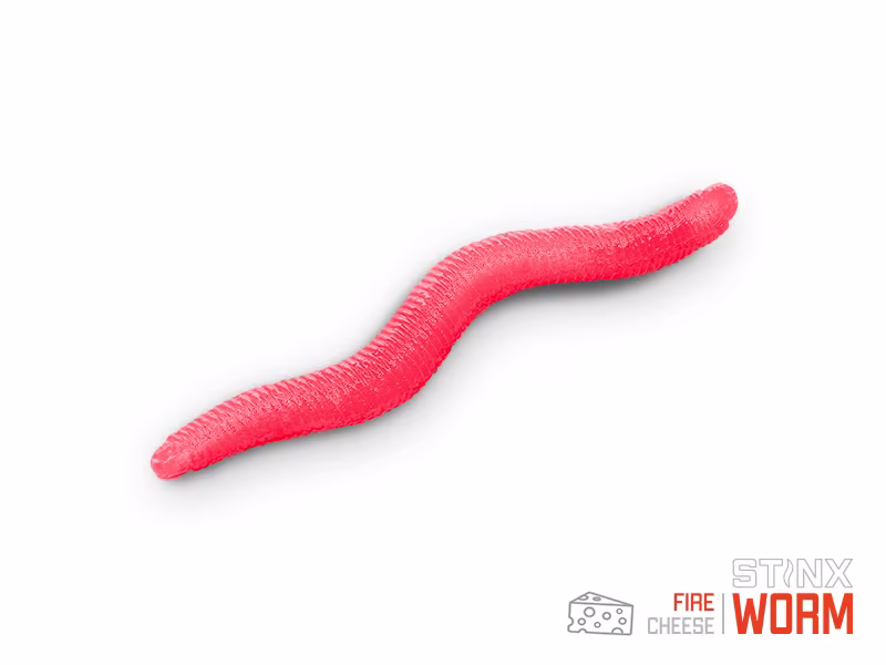 Soft lure Delphin B! StinxWORM Garlic / 50pcs