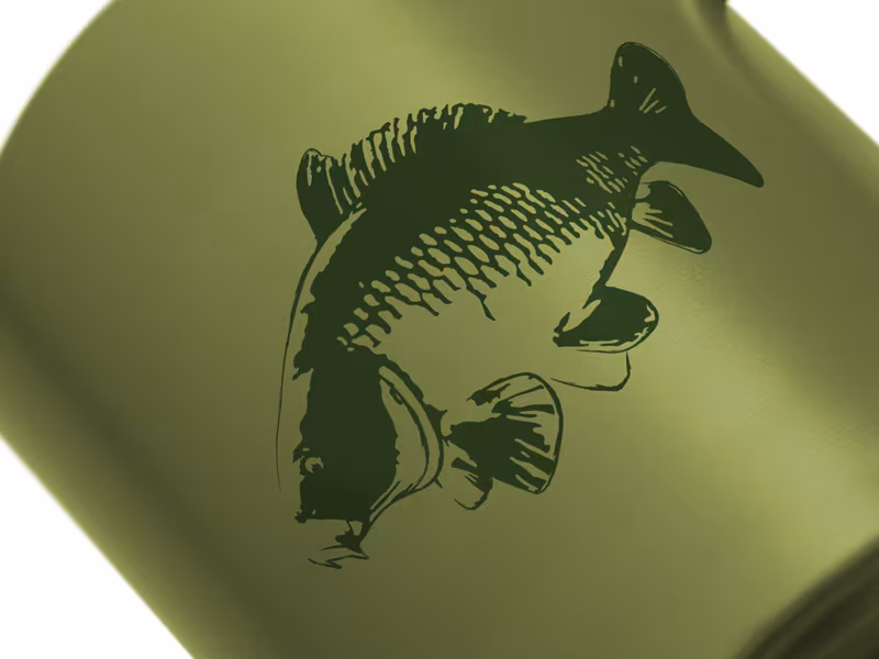 Stainless steel cup Delphin CARP