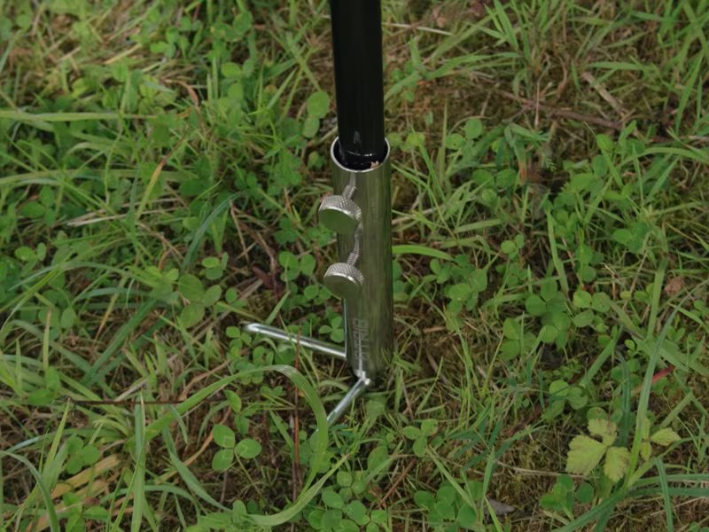 Stainless Steel Ground Spike Holder Delphin TRIB