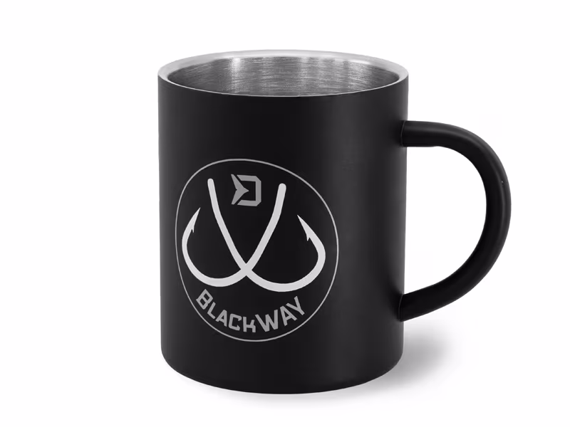 Stainless steel mug Delphin BlackWAY