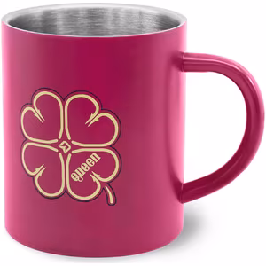 Stainless steel mug Delphin QUEEN