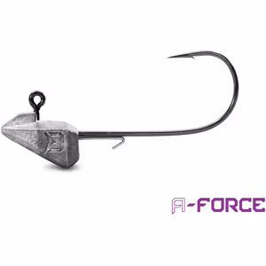 Standup jig with a grub keeper Delphin A-FORCE / 5 pcs