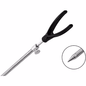 Steel telescopic bank stick Delphin/back