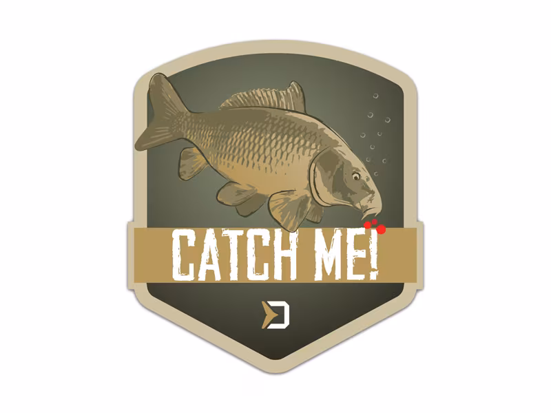 Sticker Delphin CatchME! CARP