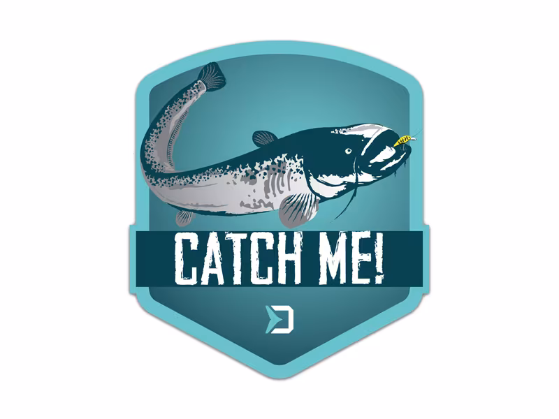 Sticker Delphin CatchME! CATFISH