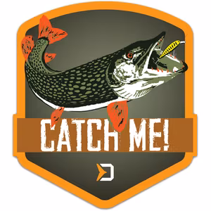 Sticker Delphin CatchME! PIKE