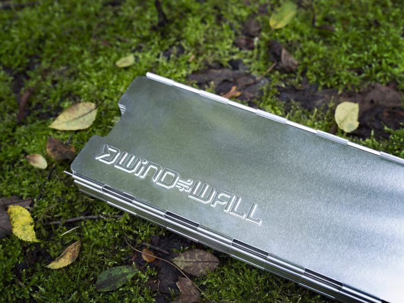 Stove wind guard Delphin WindWALL