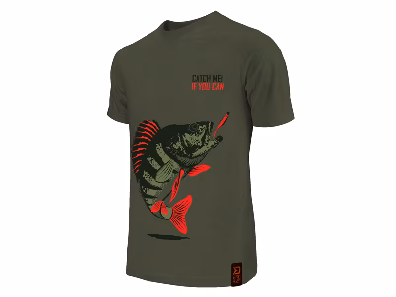 T-shirt Delphin Catch me! PERCH