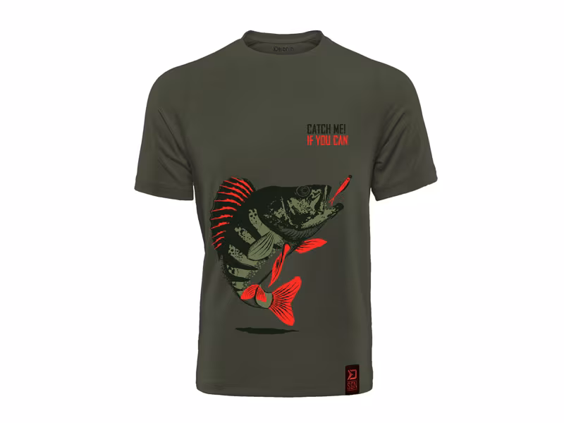 T-shirt Delphin Catch me! PERCH