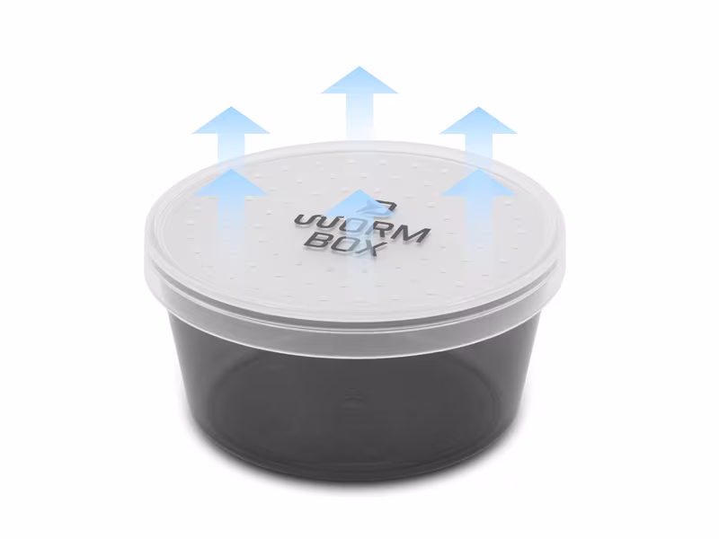 Tackle box for worms Delphin WormBOX