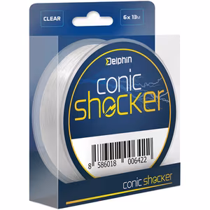 Tapered leader Delphin Conic SHOCKER / 6x13m