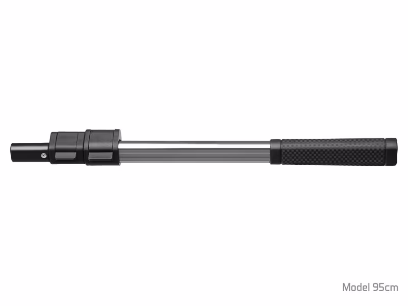 Telescopic landing net handle Delphin TRION