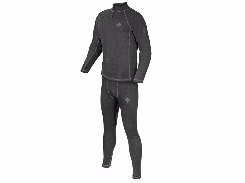 Thermal clothes Delphin TUNDRA Blacx top part
