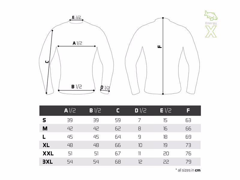 Thermal underwear Delphin EnergyX top part