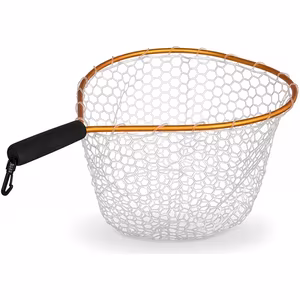 Trout landing net Delphin SoftLUX soft mesh