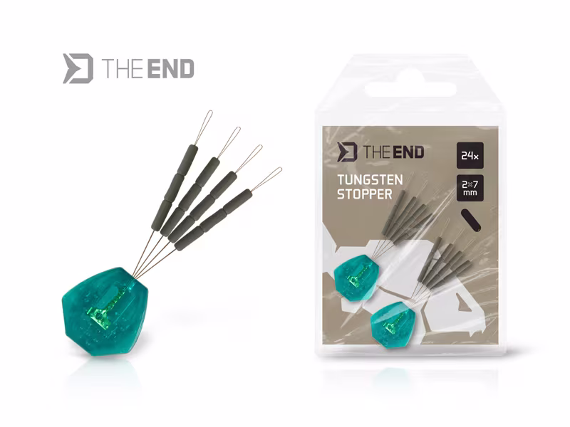 Tungsten stopper Delphin TheEND / 24 pcs