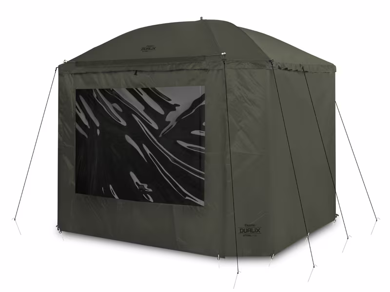 Umbrella with a side wall Delphin DualiX STABIL