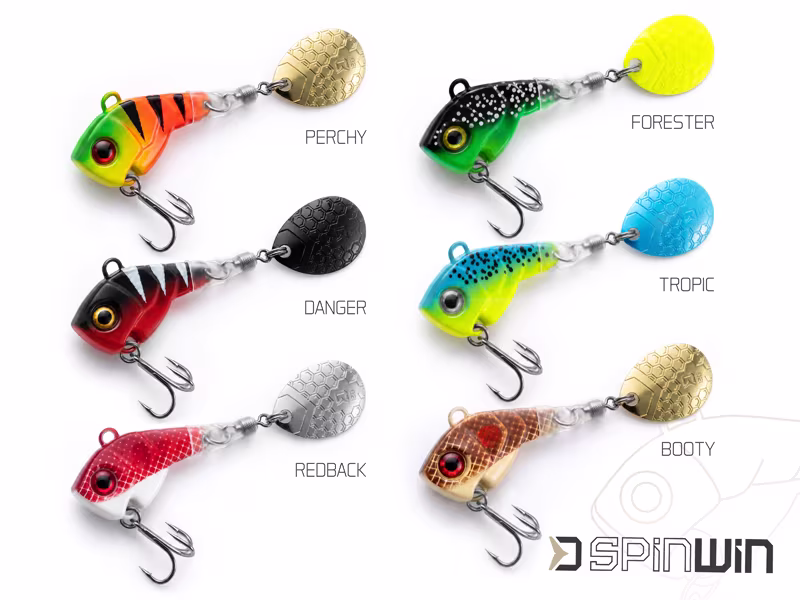 Vibrating lure Delphin SpinWIN