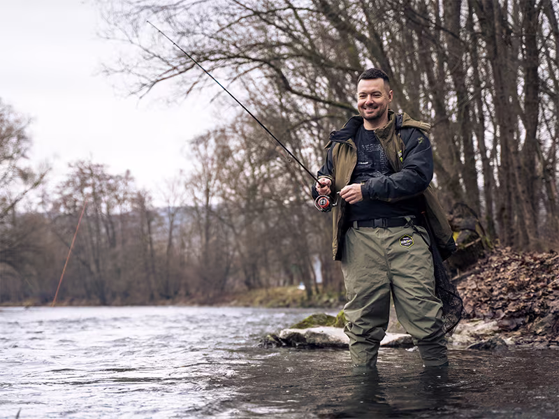 Waist waders Delphin HRON Pants