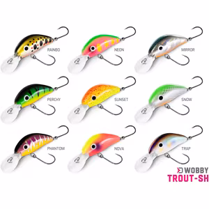 Wobbler Delphin WOBBY TROUT-SH