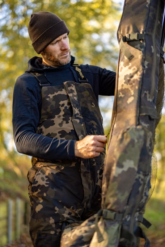 Korda Polar Salopettes - Dark Kamo XXXXL