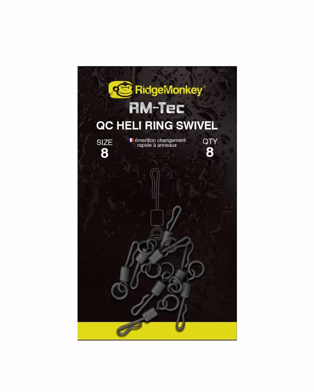 RidgeMonkey QC heli ring swivel