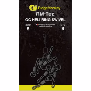 RidgeMonkey QC heli ring swivel