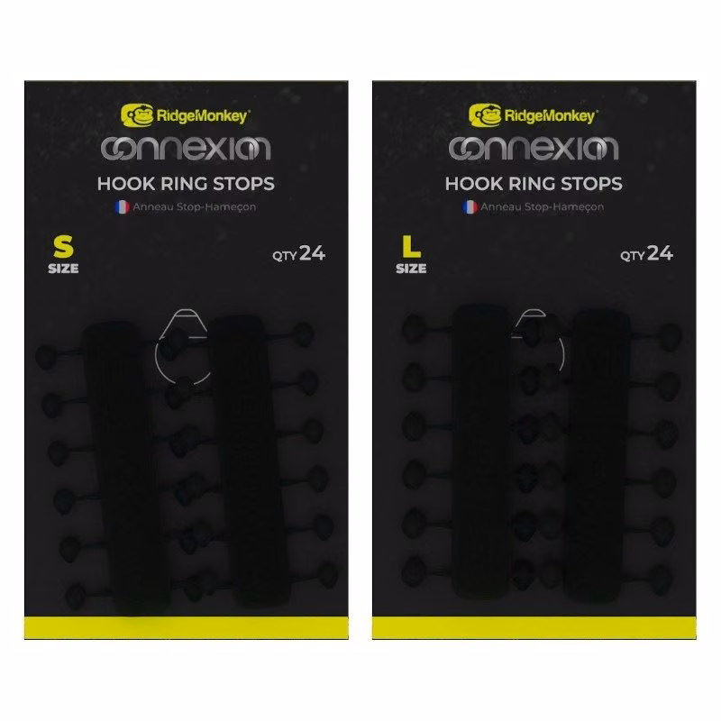 Suktuko stabdžiai RidgeMonkey Connexion Hook Ring Stops