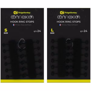 Suktuko stabdžiai RidgeMonkey Connexion Hook Ring Stops