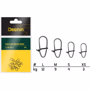 Delphin Fastlock micro snap / 10pcs