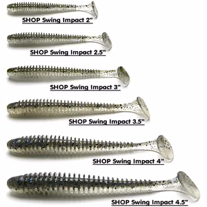 copy of KEITECH Swing Impact 3" 10pcs 420 Pro Blue/Red Pearl